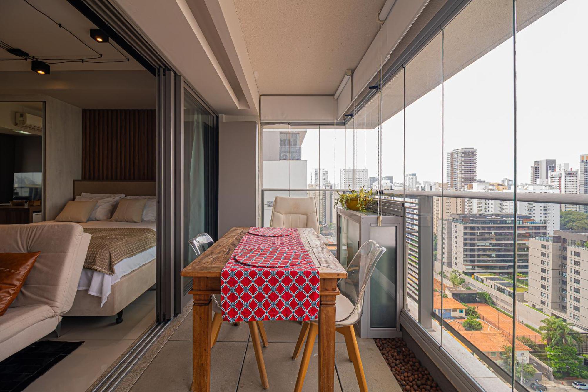 Nude Stay-habitarte Brooklin, Piscina E Academia - 3 Pessoas * Sao Paulo